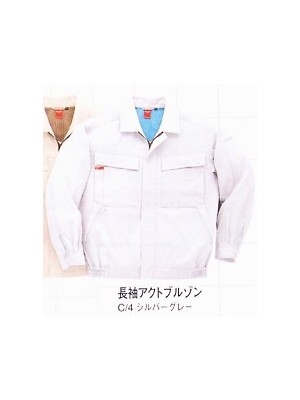 大川被服 DAIRIKI Kansai uniform,74702,長袖アクトブルゾンの写真です