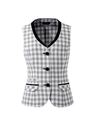 Pieds ピエ(アイトスの事務服),HCV6010,ベスト(事務服)の写真です