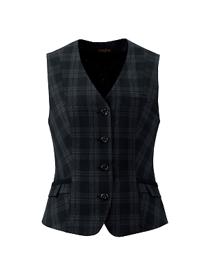 Pieds ピエ(アイトスの事務服),HCV6320,ベスト(事務服)の写真です