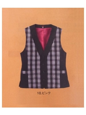 サンエス SUN-S,AM60420,メンズチェックベストの写真です