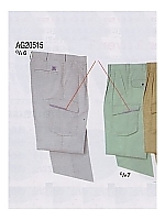 AG20515 ツータックカーゴパンツの関連写真0