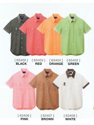 セロリー Selery ifory SKITTO,63403,半袖シャツ(レッド)の写真は2024最新カタログ96ページに掲載されています。