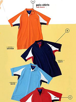セロリー Selery ifory SKITTO,65054,半袖ポロシャツ(オレンジ)の写真は2021最新カタログ107ページに掲載されています。