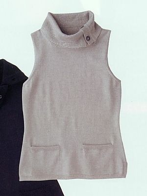 ｃｒｅｓｓａｉ　Ｓｗｅｅｐｙ　sa.cu.ra,78099,ニットベストの写真です