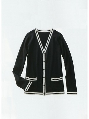 セロリー Selery ifory SKITTO,S59978,カーディガン(ブラック)の写真は2023最新カタログ184ページに掲載されています。