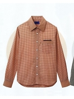 63417 長袖シャツ(ブラウン)の関連写真0