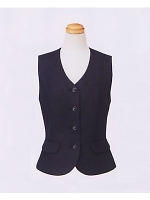 S03370 ベスト(事務服)ブラックの関連写真0