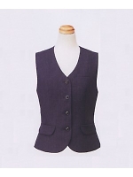 S03379 ベスト(事務服)グレーの関連写真0