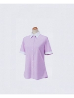 S36427 半袖ニットシャツ(パープル)の関連写真0