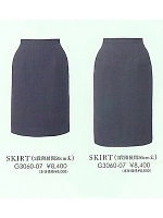 T81501 スカート(G3060)ネイビーの関連写真5