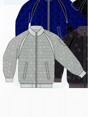 シンメン BigRun,2271,シャドープリント防寒ブルゾンの写真は2013-14最新カタログ25ページに掲載されています。