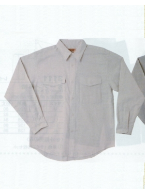 シンメン BigRun,5520,シーチング長袖シャツの写真は2024最新カタログ30ページに掲載されています。