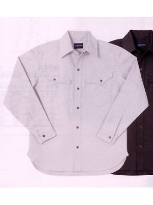 シンメン BigRun,8111,ピケ長袖シャツの写真は2009-10最新カタログ78ページに掲載されています。