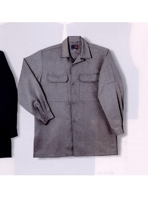 シンメン BigRun,971,ヘリンボン立衿オープンシャツの写真は2012-13最新カタログ72ページに掲載されています。