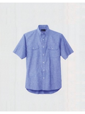 ＳＯＷＡ(桑和),501,ダンガリー半袖シャツ16廃番の写真は2014最新カタログ185ページに掲載されています。