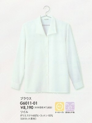 トンボ ＧＬＥＮＤＥＥ　ＫＩＲＡＫＵ,G6011,長袖ブラウスの写真です