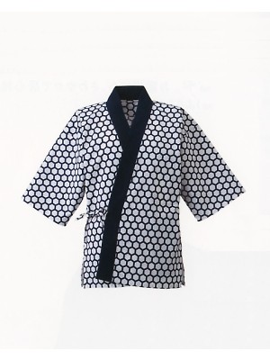 東宝白衣 甚平 祭り用品,2248-20,亀甲白柄甚平の写真は2024最新カタログ26ページに掲載されています。