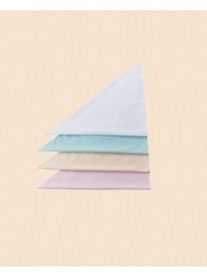 東宝白衣 甚平 祭り用品,N44-00,三角巾(白)の写真は2024最新カタログ50ページに掲載されています。