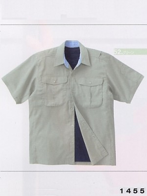 TSデザイン TS DESIGN [藤和],1455,冷却ビズ半袖シャツの写真は2022最新カタログ158ページに掲載されています。