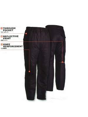 TSデザイン TS DESIGN [藤和],18222,メガヒート 防水防寒パンツの写真は2024-25最新カタログ137ページに掲載されています。