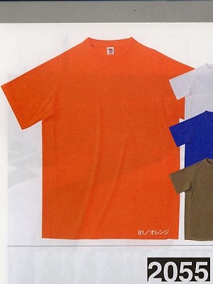 TSデザイン TS DESIGN [藤和],2055,Tシャツ(ポケット付き)の写真は2022最新カタログ158ページに掲載されています。