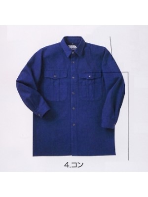 寅壱(TORA style),2121-125,長袖シャツ(廃番)の写真は2012-13最新カタログ78ページに掲載されています。