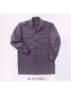 寅壱(TORA style),2530-108,ロングオープンシャツの写真は2019最新カタログ62ページに掲載されています。