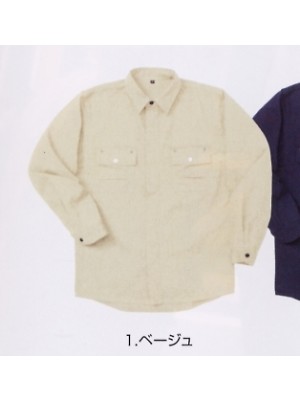 寅壱(TORA style),3942-125,長袖シャツの写真は2024最新カタログ101ページに掲載されています。