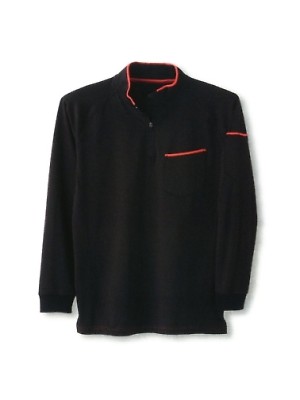 寅壱(TORA style),5961-623,赤耳裏起毛ハイネックシャツの写真は2020-21最新カタログ52ページに掲載されています。