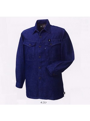 寅壱(TORA style),8080-125,長袖シャツの写真は2009最新カタログ96ページに掲載されています。