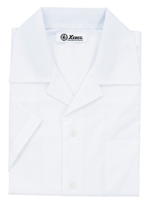 XEBEC ジーベック,15030,半袖開襟シャツの写真は2017最新カタログ278ページに掲載されています。