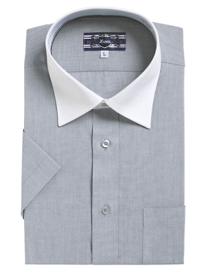 XEBEC ジーベック,15060,半袖クレリックシャツ16廃番の写真は2017最新カタログ356ページに掲載されています。