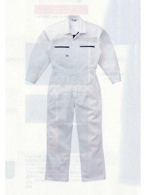 山田辰 DICKIES WORK　AUTO-BI THEMAN,1-1135WH,ツヅキ服(ホワイト)の写真は2022最新カタログ86ページに掲載されています。