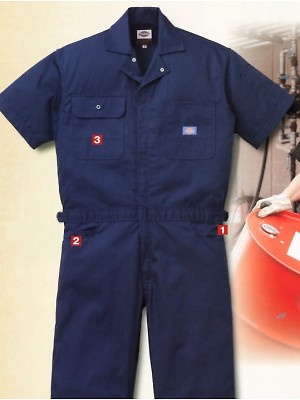 山田辰 DICKIES WORK　AUTO-BI THEMAN,1012,半袖ツヅキ服の写真です