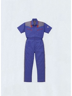 山田辰 DICKIES WORK　AUTO-BI THEMAN,12-KM-253,半袖ツヅキ服(ツナギ)の写真は2022最新カタログ13ページに掲載されています。