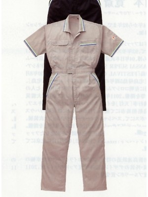 山田辰 DICKIES WORK　AUTO-BI THEMAN,12-KM-258,半袖ツヅキ服の写真です