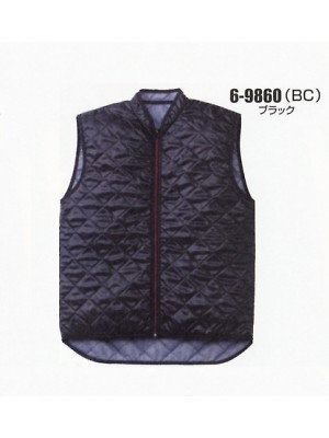 山田辰 DICKIES WORK　AUTO-BI THEMAN,6-9860,防寒ベストの写真は2007-8最新カタログ95ページに掲載されています。