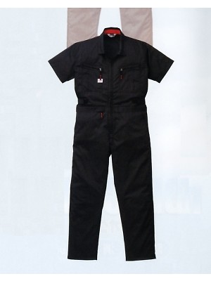 山田辰 DICKIES WORK　AUTO-BI THEMAN,6901,腰割れ式半袖ツヅキ服の写真は2024最新カタログ75ページに掲載されています。