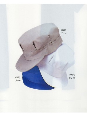 山田辰 DICKIES WORK　AUTO-BI THEMAN,8-9000,八角帽子(ブルー･グレー)の写真は2022最新カタログ134ページに掲載されています。