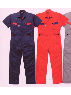 山田辰 DICKIES WORK　AUTO-BI THEMAN,8301,半袖ツヅキ服の写真は2025最新カタログ119ページに掲載されています。