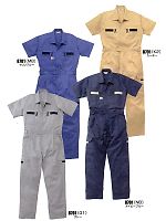 8701 ストライプ半袖ツヅキ服の関連写真0