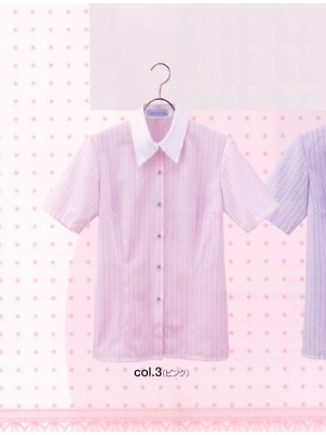 神馬本店 MIKATA SelectStage（ミカタ セレクトステージ）,E2306,半袖ブラウスの写真は2025最新カタログ102ページに掲載されています。