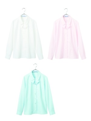 神馬本店 MIKATA SelectStage（ミカタ セレクトステージ）,SA011B,長袖ブラウス(タイ付)の写真は2025-26最新カタログ161ページに掲載されています。