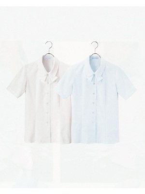 神馬本店 MIKATA SelectStage（ミカタ セレクトステージ）,SS012B,半袖ブラウスの写真は2025-26最新カタログ161ページに掲載されています。