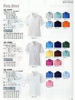 AZ10599 吸汗速乾半袖BDポロシャツのカタログページ(aita2013n048)