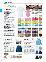 AZEM1874 防炎長袖Tシャツのカタログページ(aith2024s227)