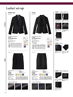 FJ0304L レディースストレッチジャケットのカタログページ(bmxf2026n154)