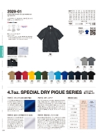 2020-01 4.7オンススペシャルドライカノコポロシャツ(ローブリード)〈アダル