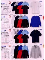 A667 半袖VネックTシャツのカタログページ(cocc2009s179)