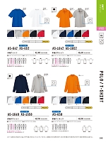 AS1648 長袖ポロシャツ(ポケットナシ)のカタログページ(cocc2022s245)